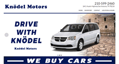 Desktop Screenshot of knodelmotors.com